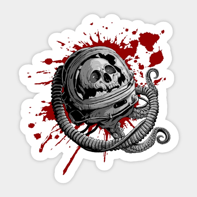 Dead Astronaut Sticker by Dmon28